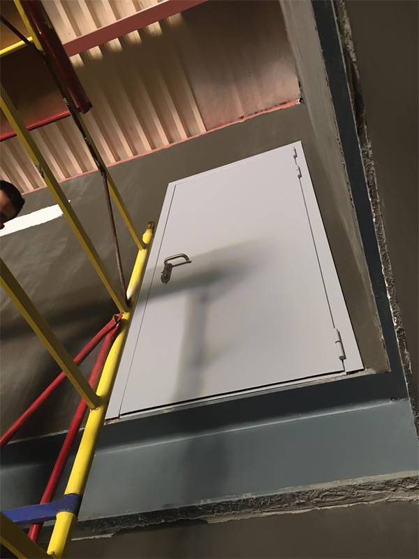 Глухая однопольная дверь (пожарное депо) Глухая однопольная дверь (пожарное депо)