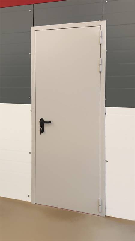 Одностворчатая дверь (р-н Митино, ул. Барышиха, д.49) Одностворчатая дверь (р-н Митино, ул. Барышиха, д.49)