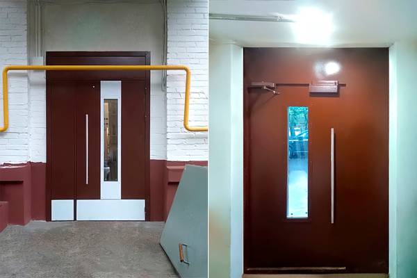 Подъездная дверь, фото обеих сторон (ул. 8-я Парковая, 25) Подъездная дверь, фото обеих сторон (ул. 8-я Парковая, 25)