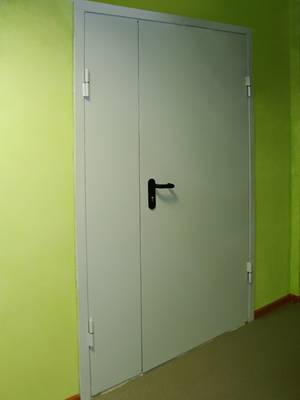 Противопожарная дверь 1,5 створки